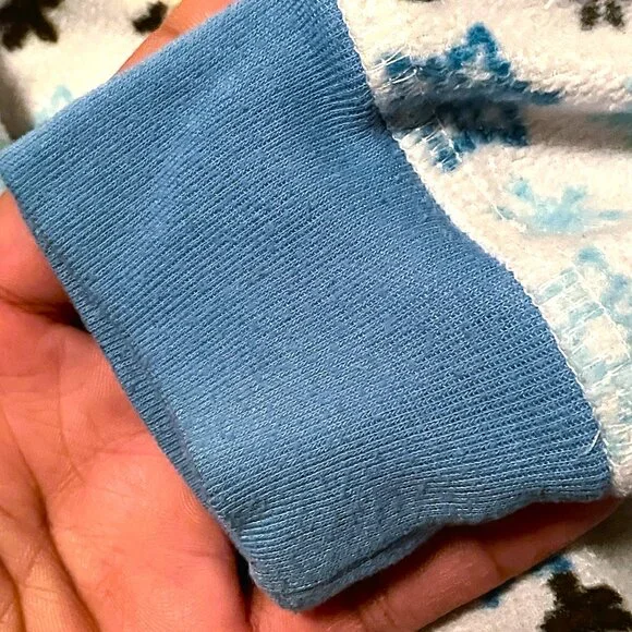 Disney Frozen Olaf SNOWMAN and SNOWFLAKE print hooded hoodie onesie one piece - Picture 7 of 16